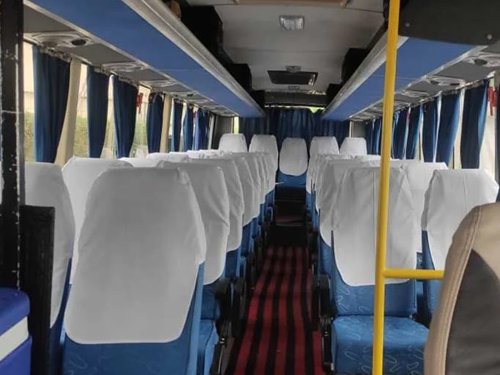 Benz Mini Coach AC bus rental service in kerala