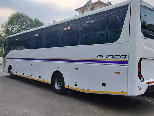 Luxury Benz Multi Glider AC bus rental service in kerala 