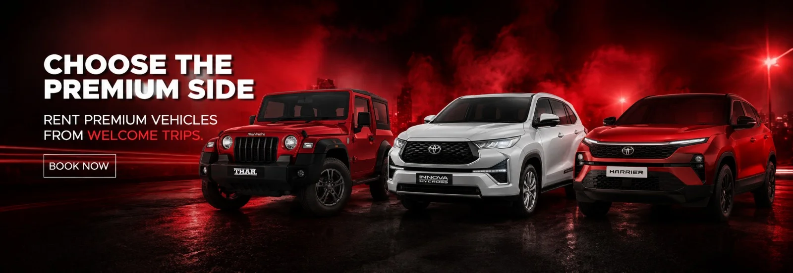 Choose the Premium Vehicle from Kochi Taxis