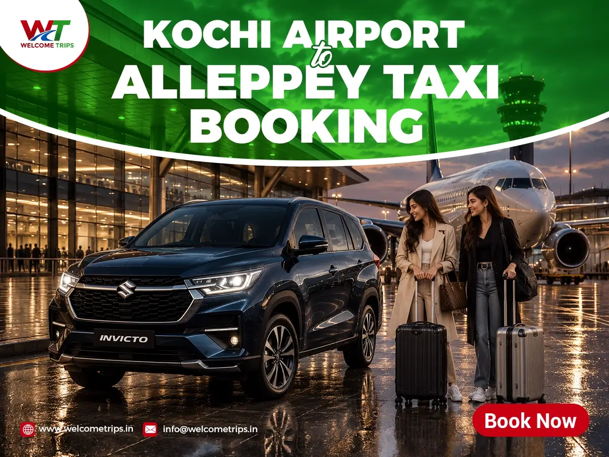 Book Kochi Airport to Vagamon Taxi
